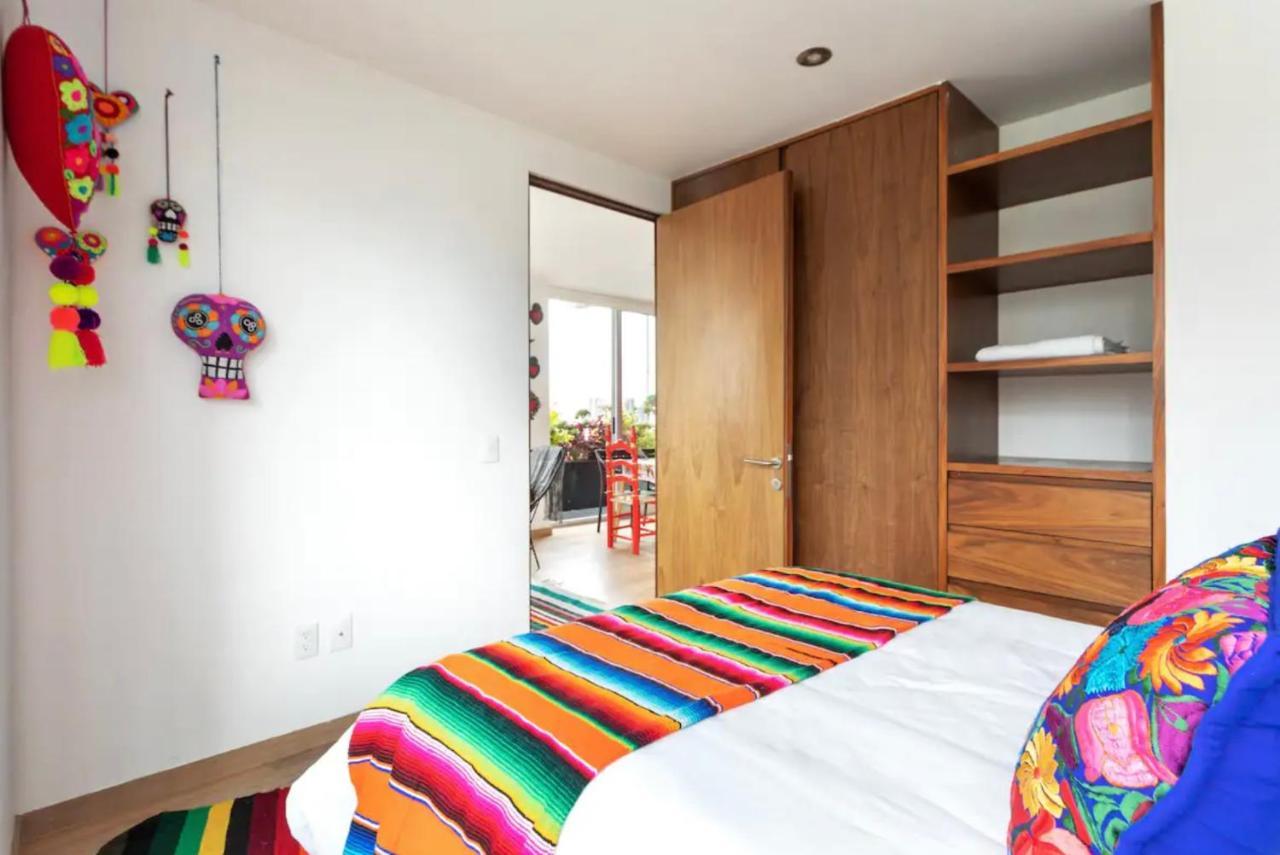 Departamento Mexicano En Polanco. Pool - Gym - Parking Mexiko-Stadt Exterior foto