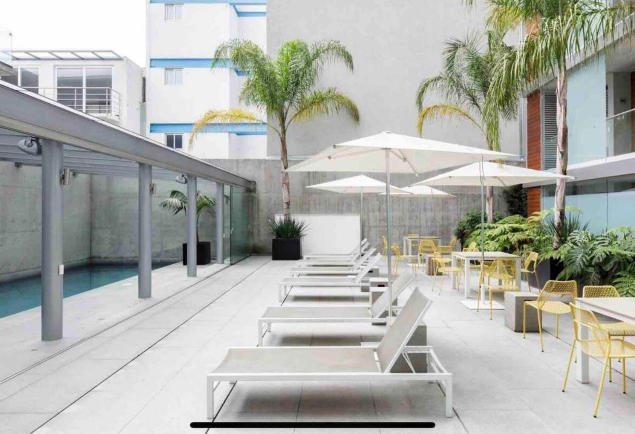 Departamento Mexicano En Polanco. Pool - Gym - Parking Mexiko-Stadt Exterior foto